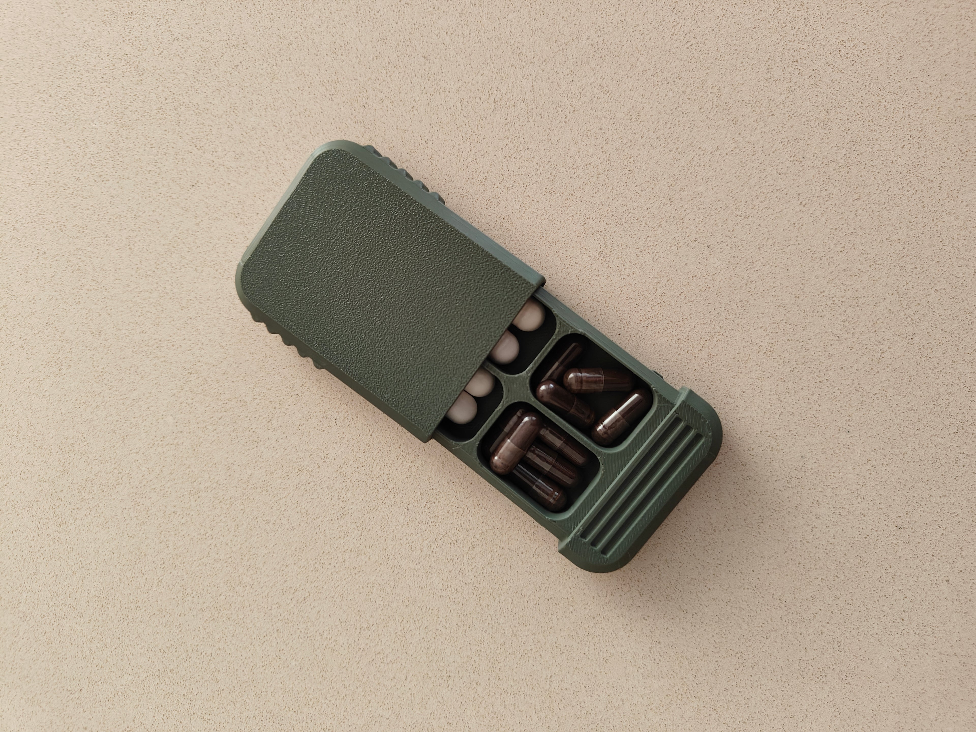 Sliding Pill Box